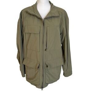 Aigle Actimum Jacket Men's Medium M Nylon Pockets Zip Up Outdoor Active Gorpcore